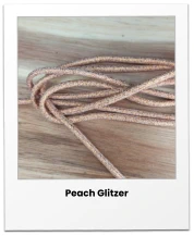 Peach Glitzer