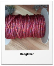 Rot glitzer