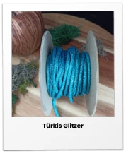 Türkis Glitzer