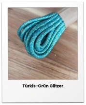 Türkis-Grün Glitzer