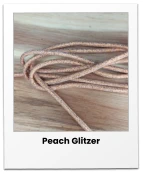 Peach Glitzer